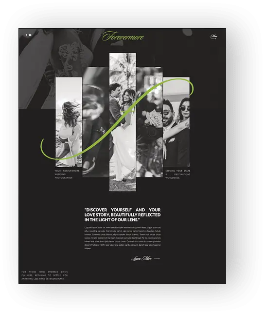 Forevermore Website Template